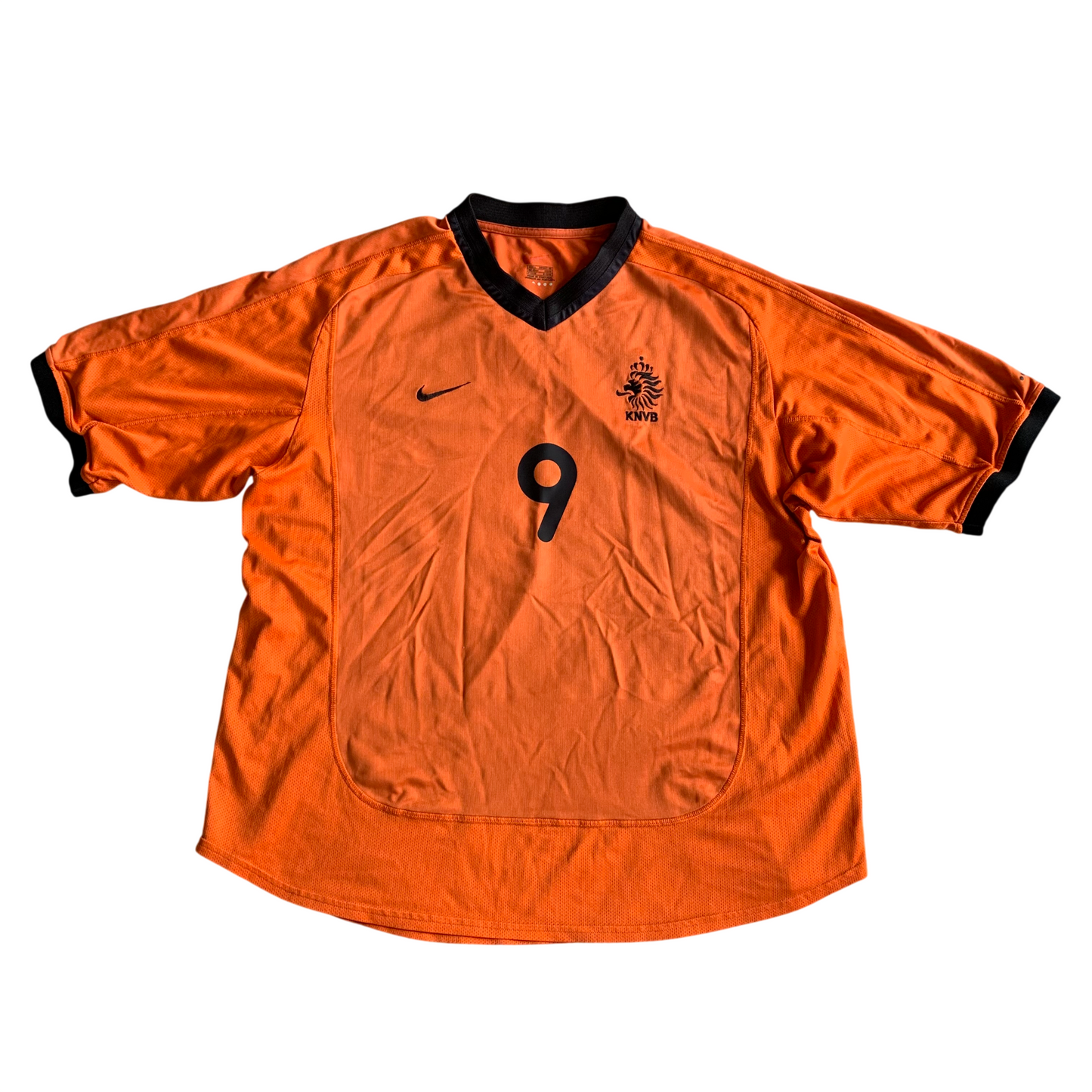 Niederlande Trikot 2000 Heim Kluivert #9 (L) Nike