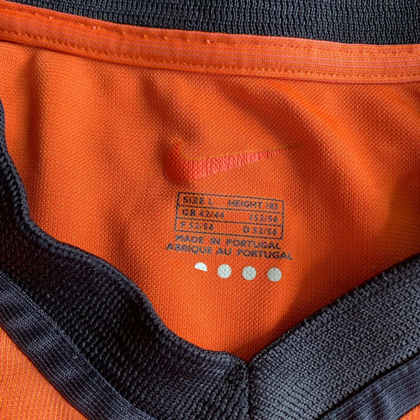 Niederlande Trikot 2000 Heim Kluivert #9 (L) Nike