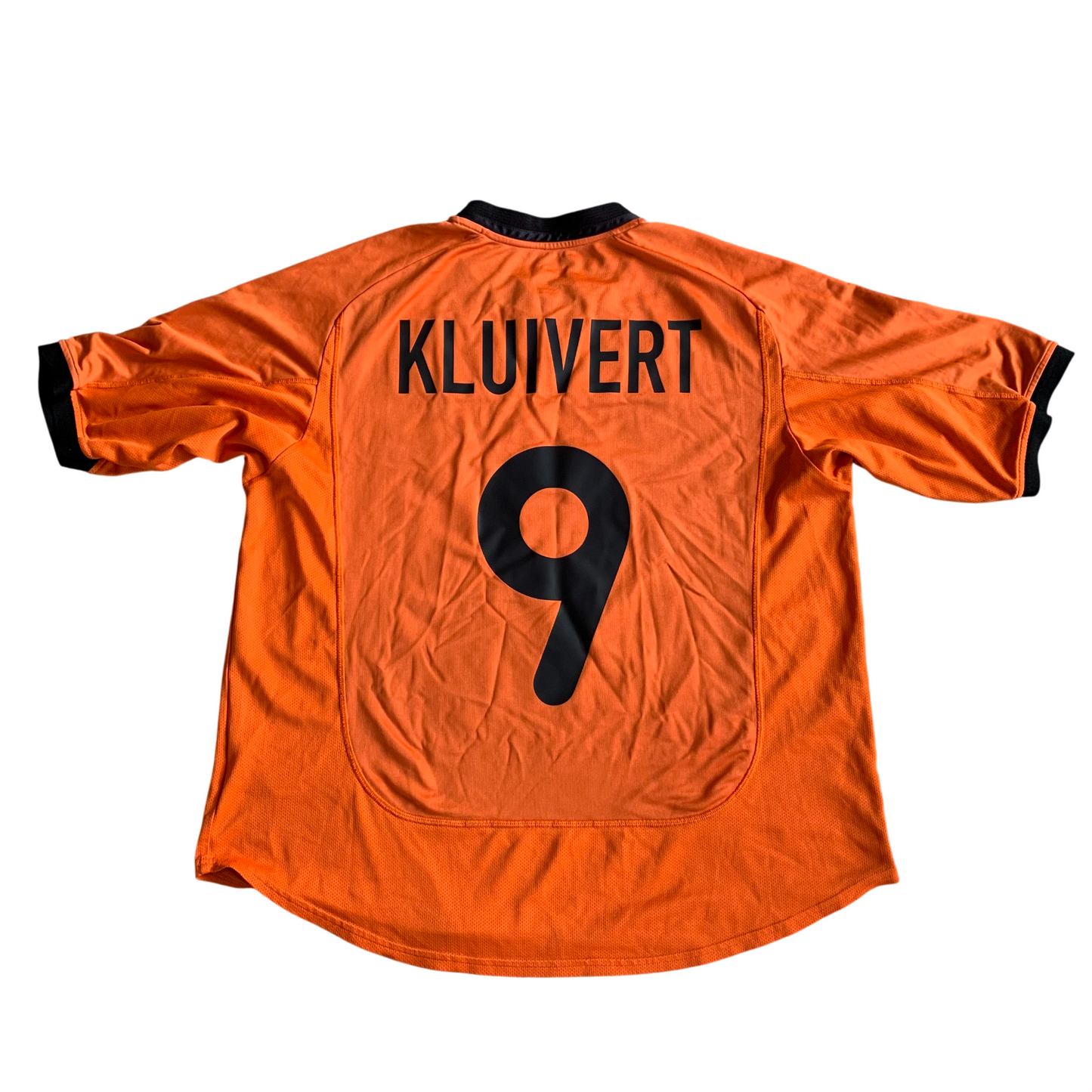 Niederlande Trikot 2000 Heim Kluivert #9 (L) Nike