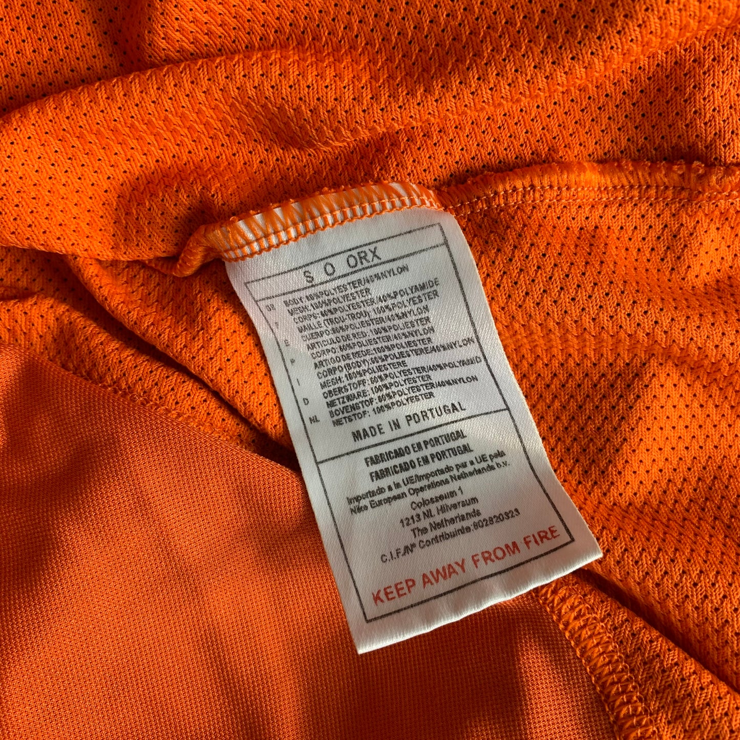 Niederlande Trikot 2000 Heim Kluivert #9 (L) Nike