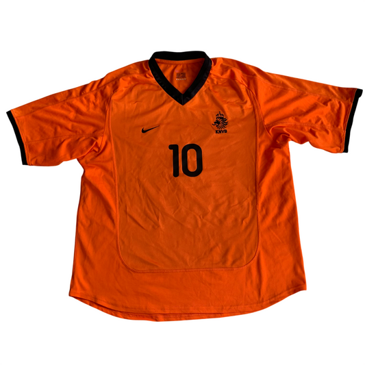 Niederlande Trikot 2000 Heim Bergkamp #10 (XL) Nike
