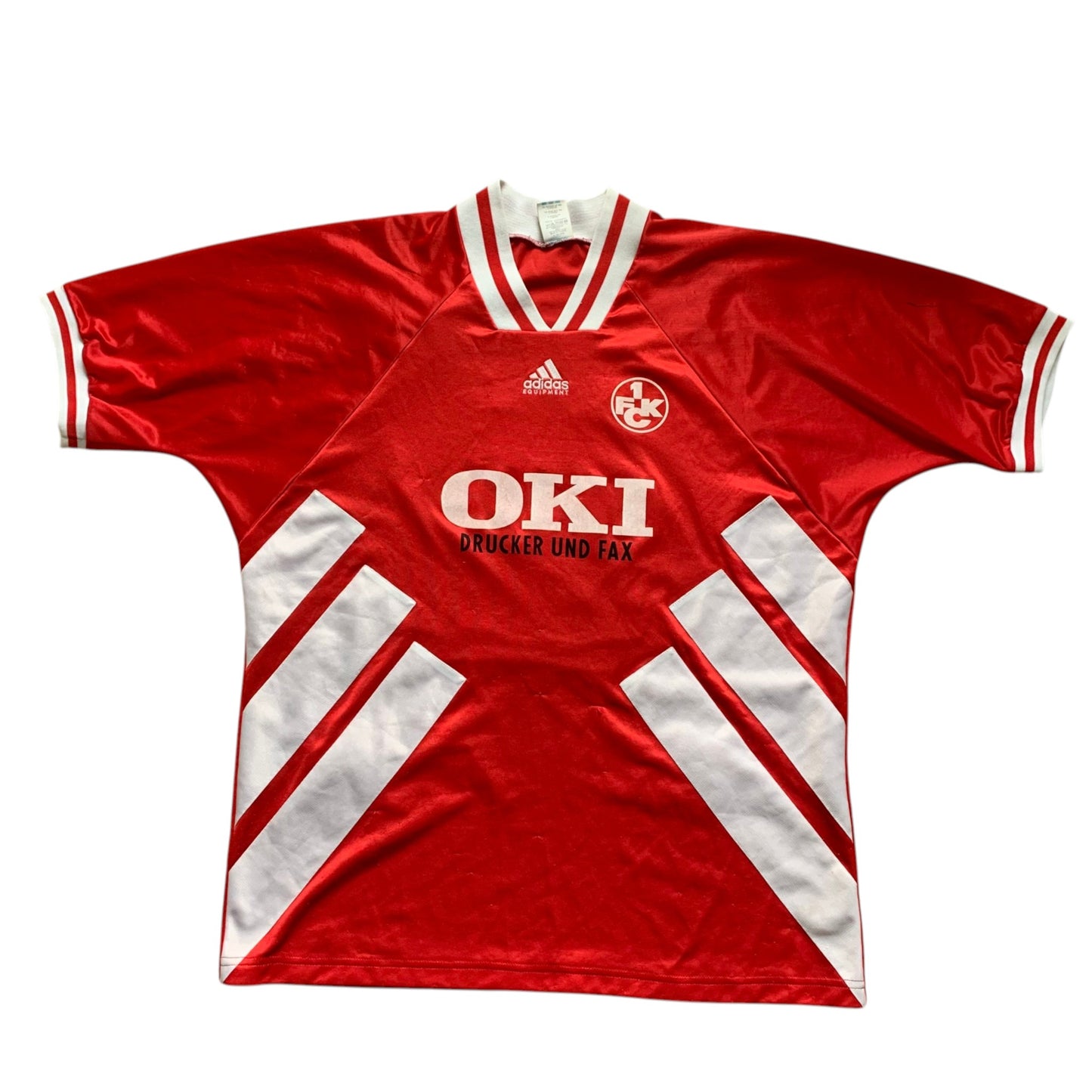 1. FC Kaiserslautern Trikot 1994/95 Heim Kuka #9 (XL) Adidas