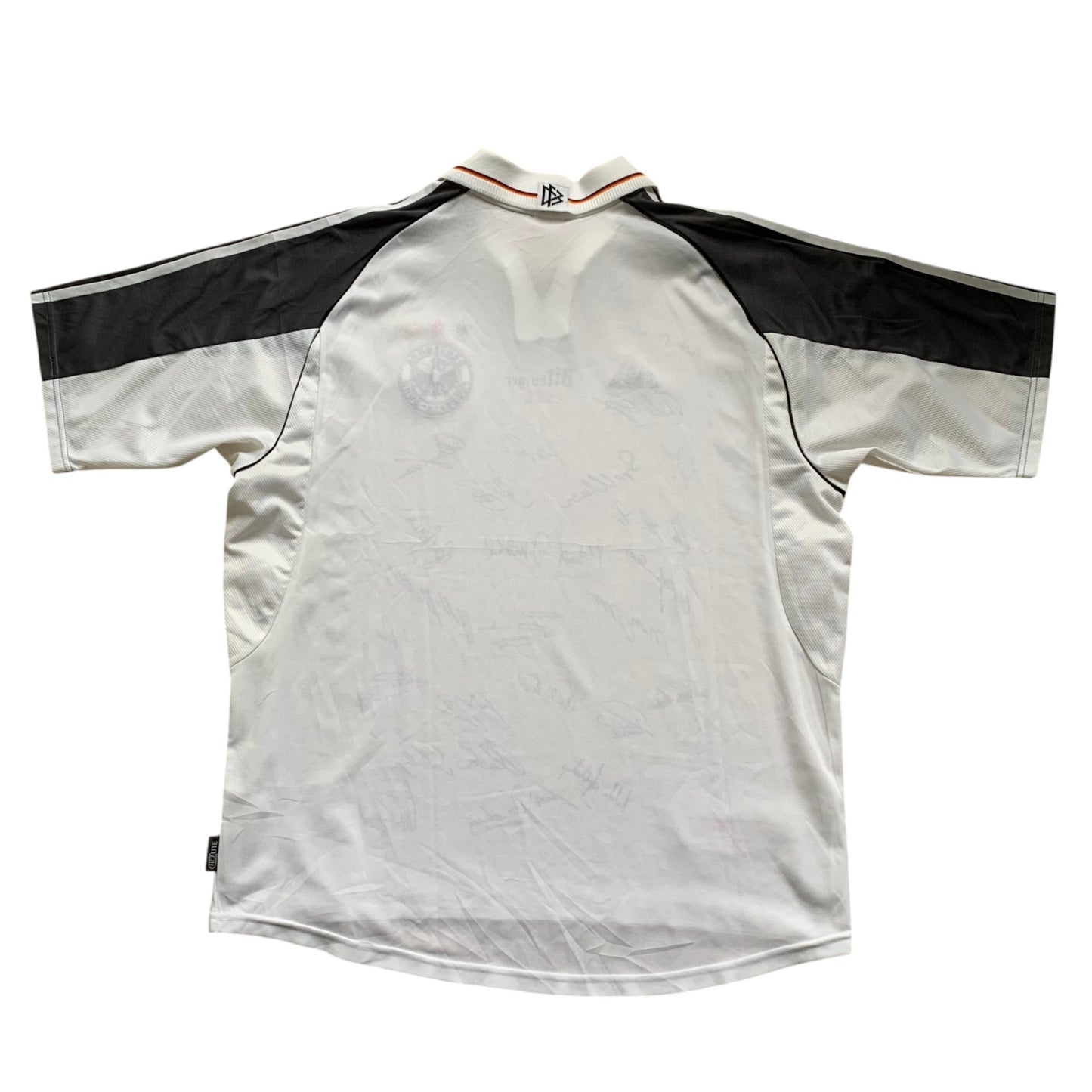 DFB Deutschland Trikot EM 2000 Heim Kadersigniert (XL) Adidas