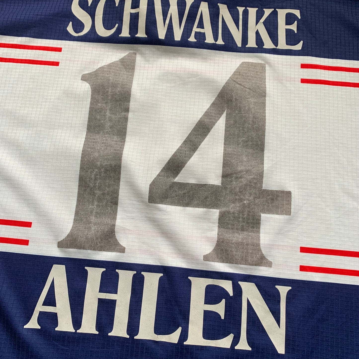 LR Ahlen Trikot 2000/01 Auswärts #14 Langarm (XL) JAKO