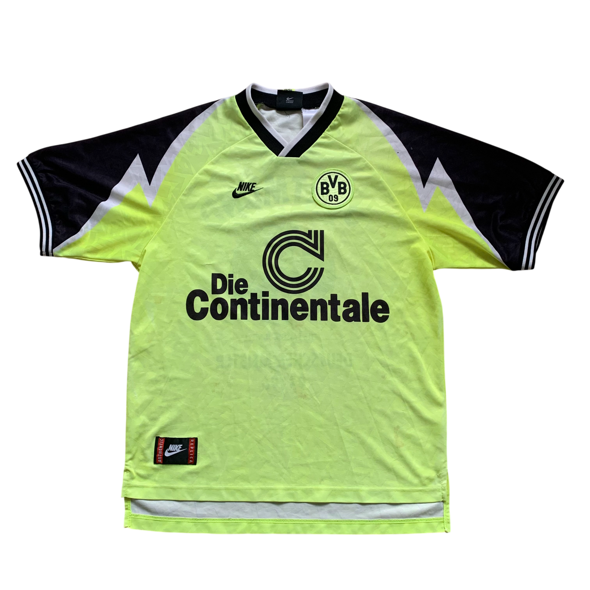 Borussia Dortmund Trikot 1995/96 Heim Sondertrikot Deutscher Meister (L) Nike