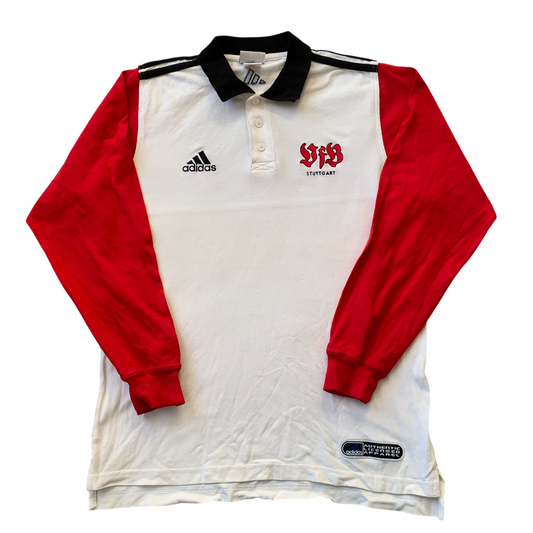 VfB Stuttgart Polo Shirt 00s (M) Adidas