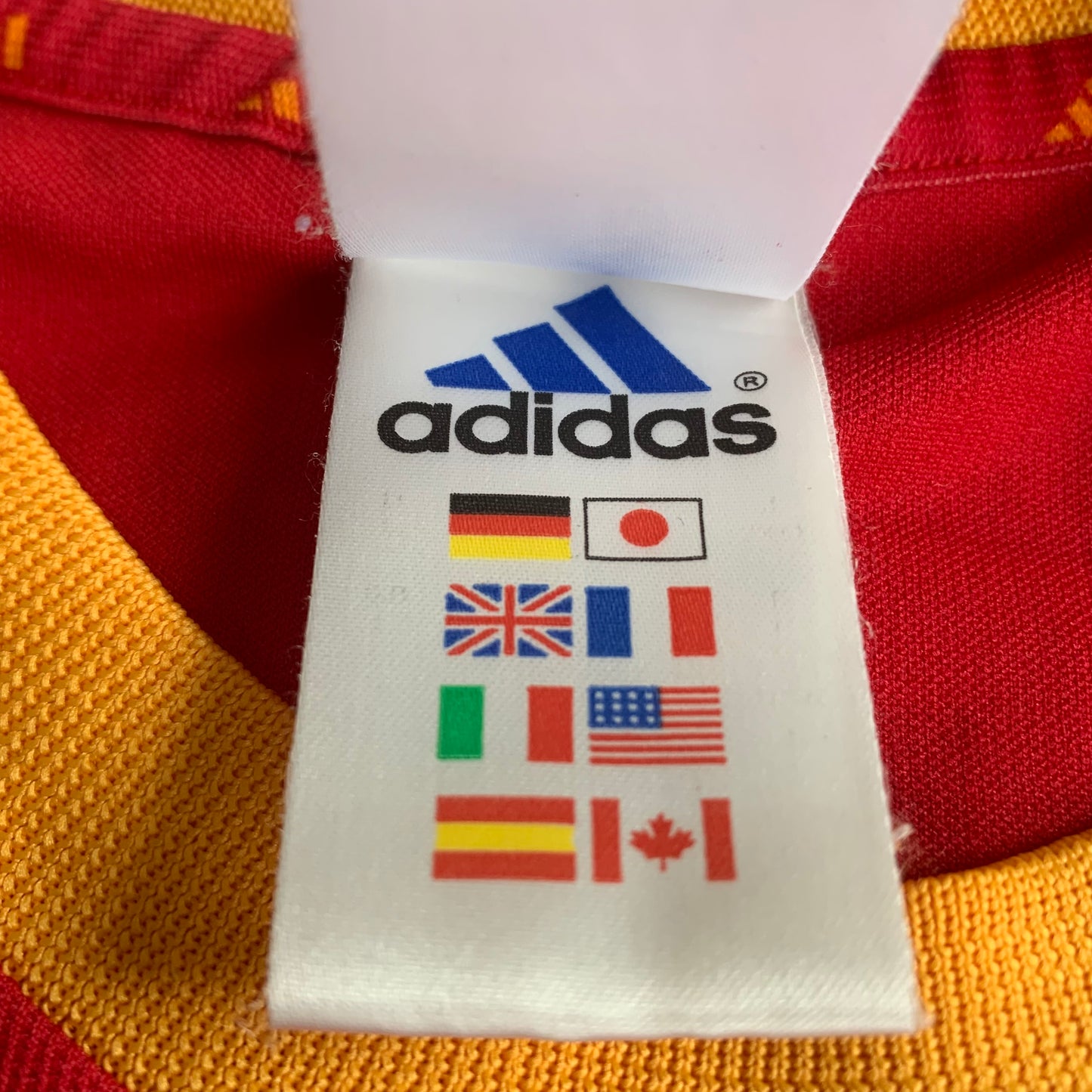 Spanien Trikot WM 2002 Heim #21 (L) Adidas