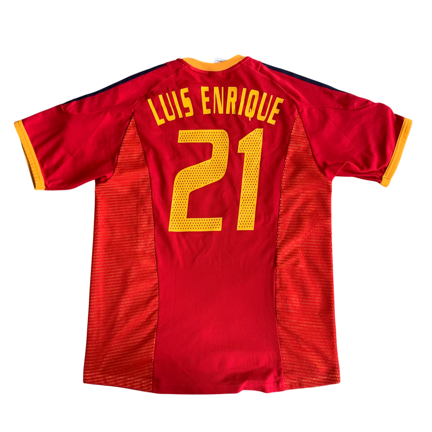 Spanien Trikot WM 2002 Heim #21 (L) Adidas