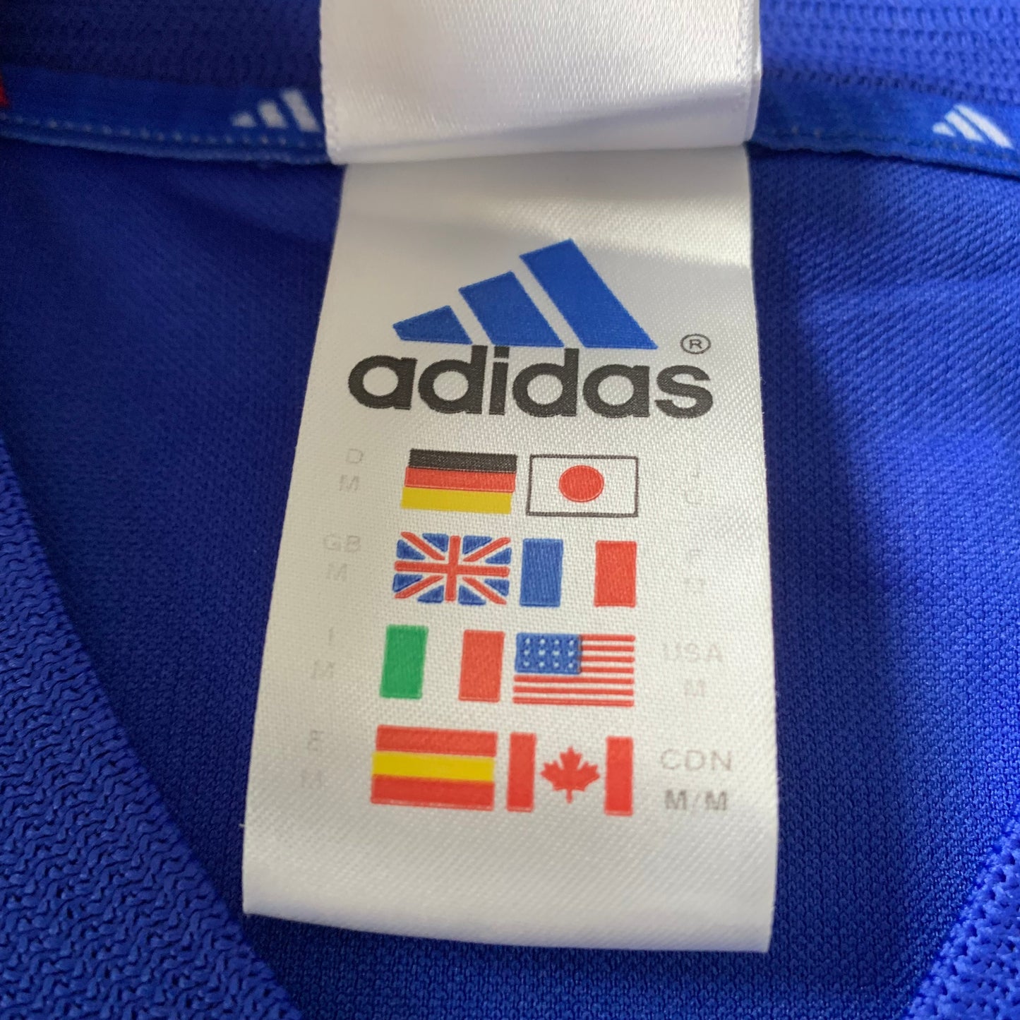 Frankreich Trikot WM 2002 Heim Micoud #22 (M) Adidas