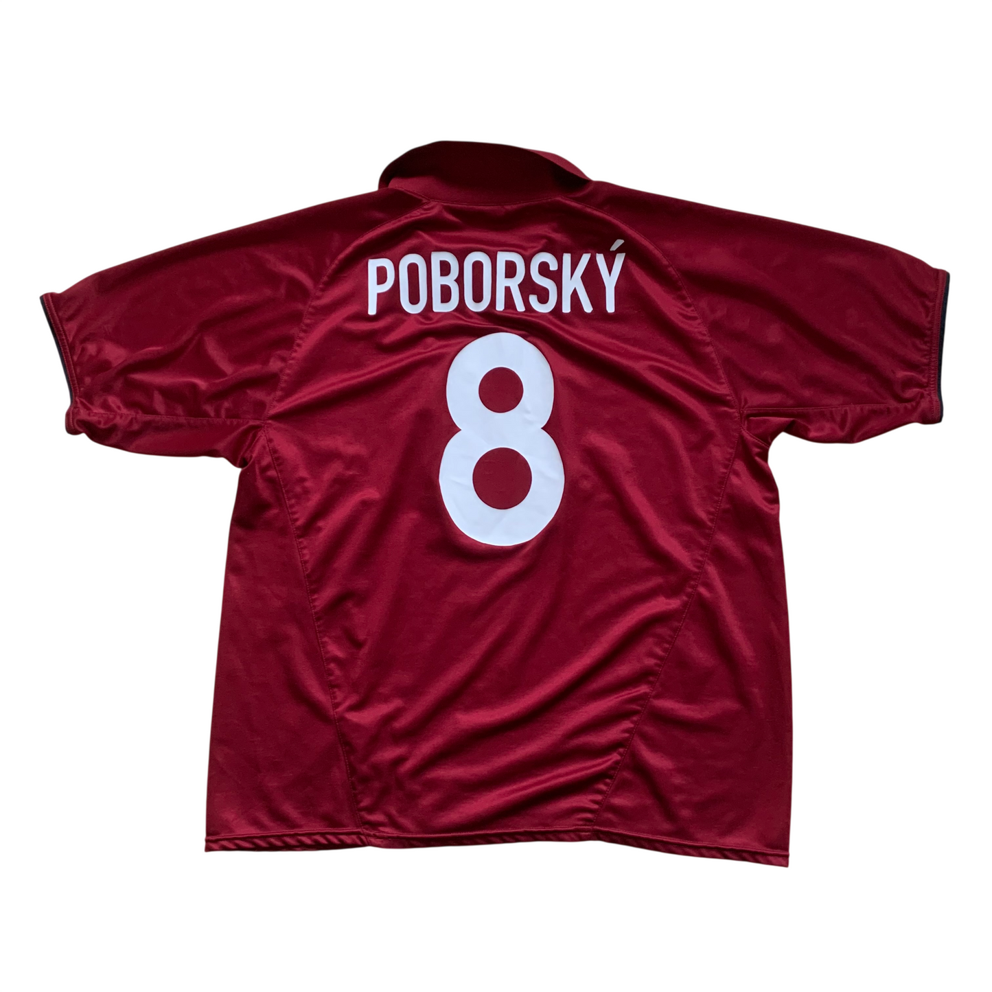 Sparta Prag Trikot 2003/04 Heim Poborsky #8 (L) Nike