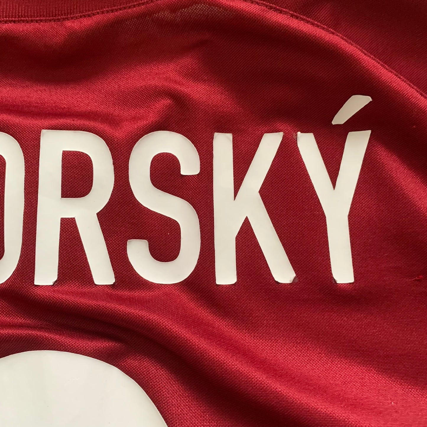 Sparta Prag Trikot 2003/04 Heim Poborsky #8 (L) Nike