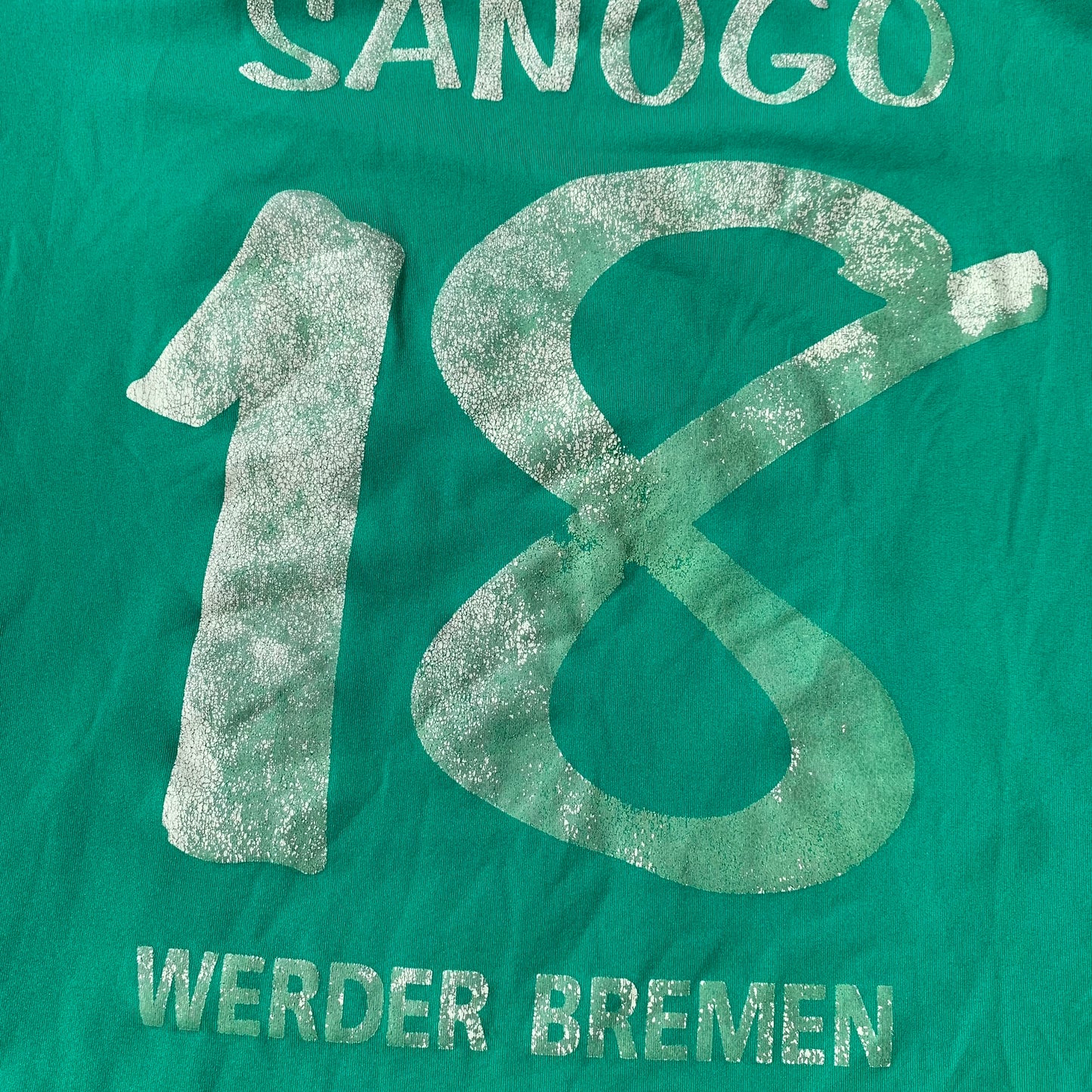 Werder Bremen Trikot 2007/08 Heim Sanogo #18 (XXL) Kappa