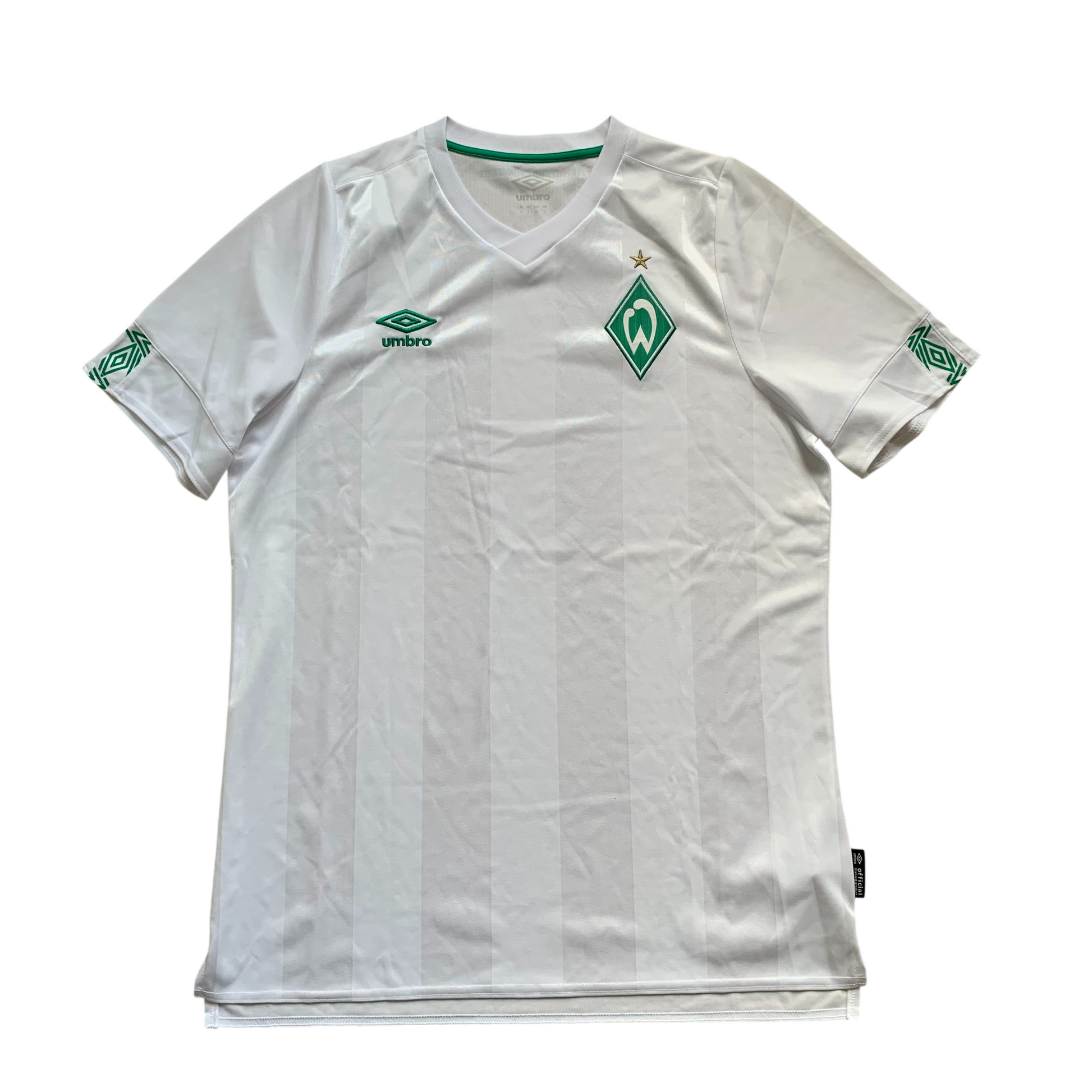 Werder Bremen Trikot 2019/20 Auswärts Rohling (L) Umbro