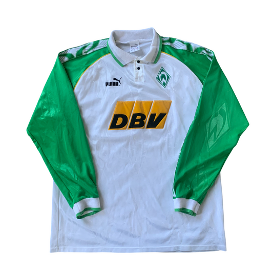 Werder Bremen Trikot 1995/96 Heim Langarm (XL) Puma