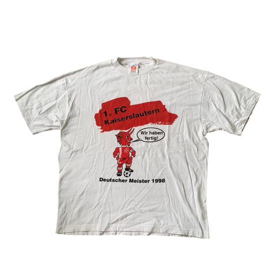 Vintage 1. FC Kaiserslautern Shirt Deutscher Meister 1998 (XXL)