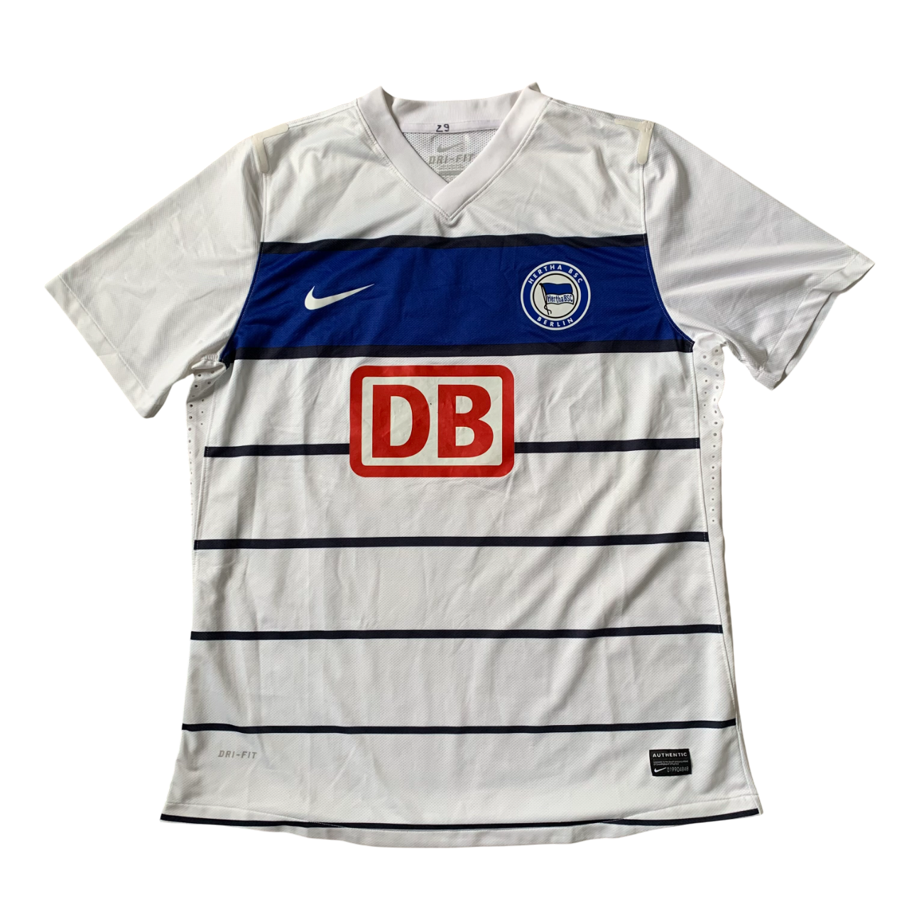 Hertha BSC Spielertrikot 2011/12 Auswärts #29 (L) Nike