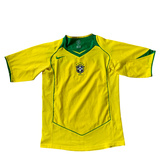 Brasilien Trikot EM 2004 Heim (S) Nike