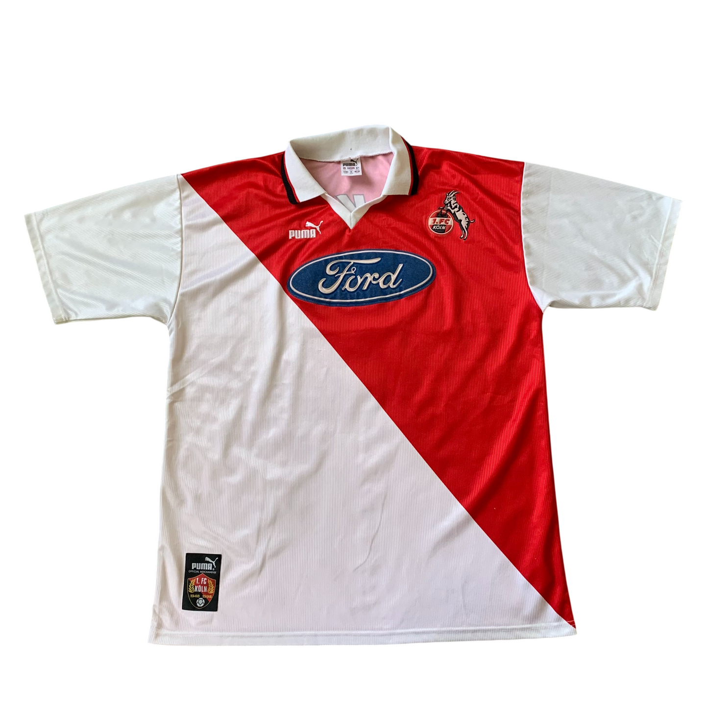 1. FC Köln Trikot 1997/98 Jubiläumstrikot Polster #9 (XXL) Puma