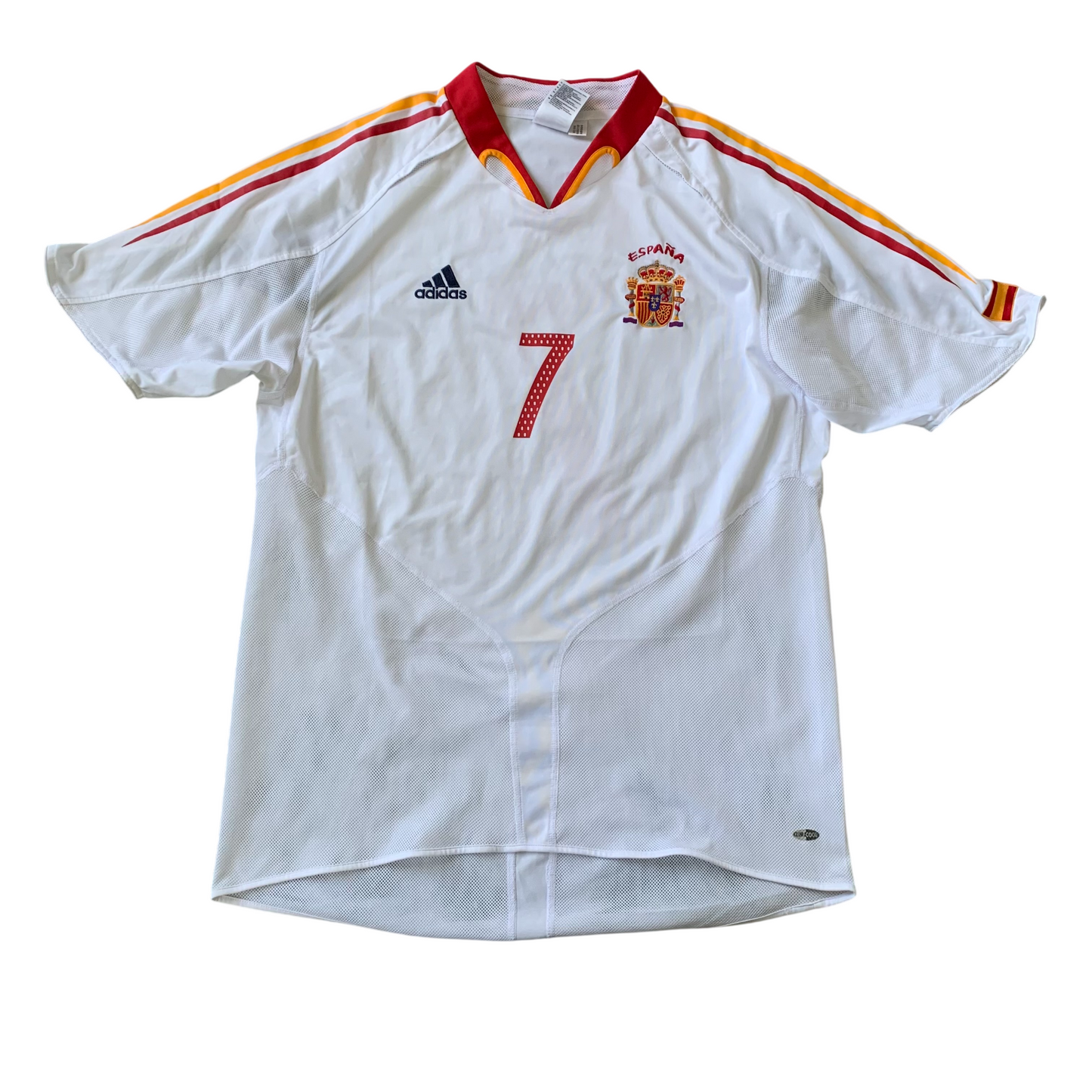 Spanien Trikot EM 2004 Auswärts Raul #7 (L) Adidas