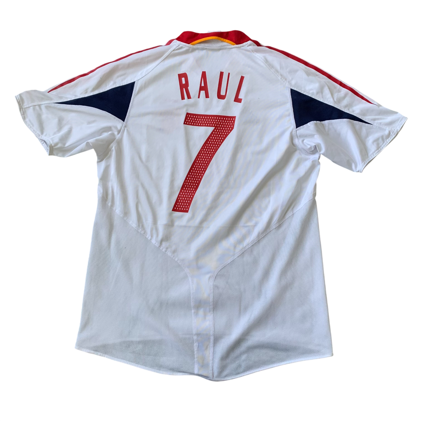 Spanien Trikot EM 2004 Auswärts Raul #7 (L) Adidas