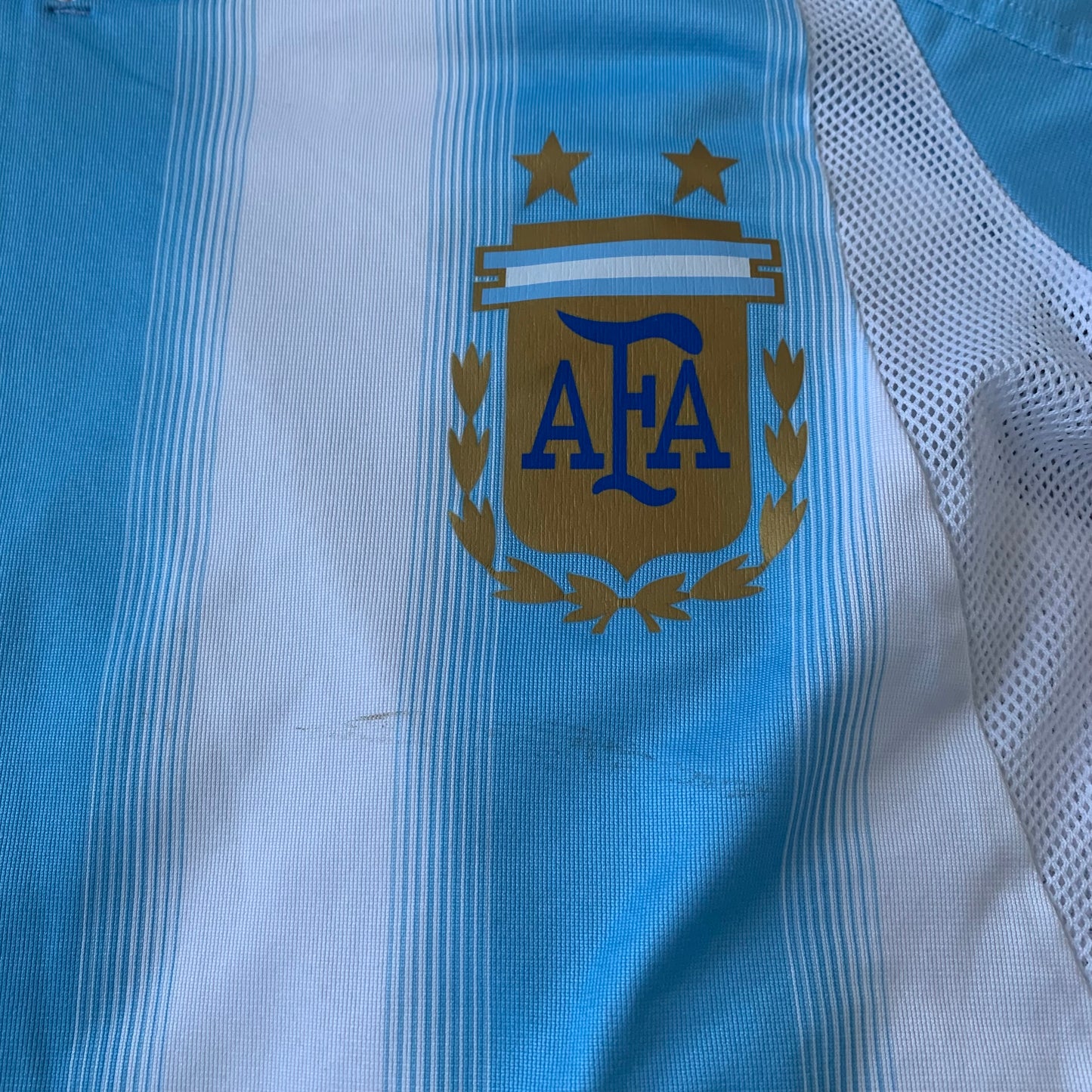 Argentinien Trikot 2004 Heim Spielerversion (S) Adidas