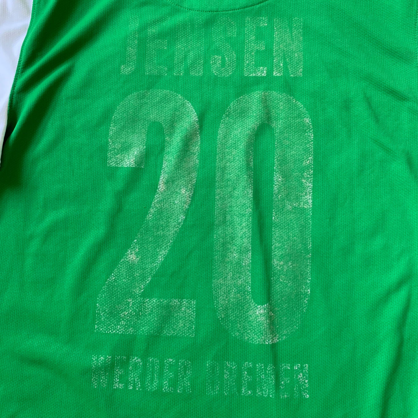 Werder Bremen Trikot 2009/10 Heim Jensen #20 (S) Nike