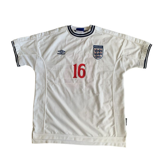 England Trikot 2000 Heim Gerrard #16 (XL) Umbro