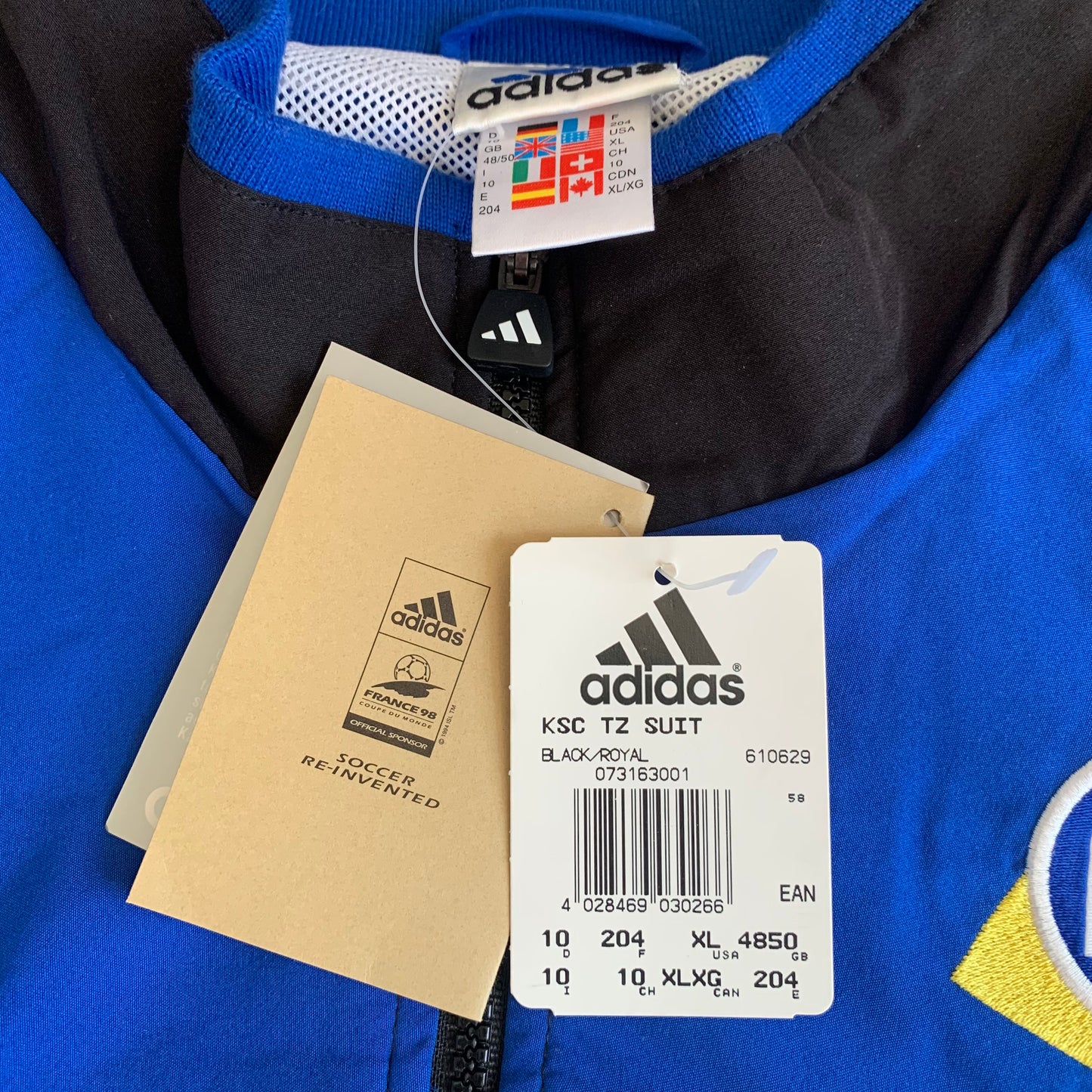 Karlsruher SC Trainingsanzug 1998/99 (XL) Adidas