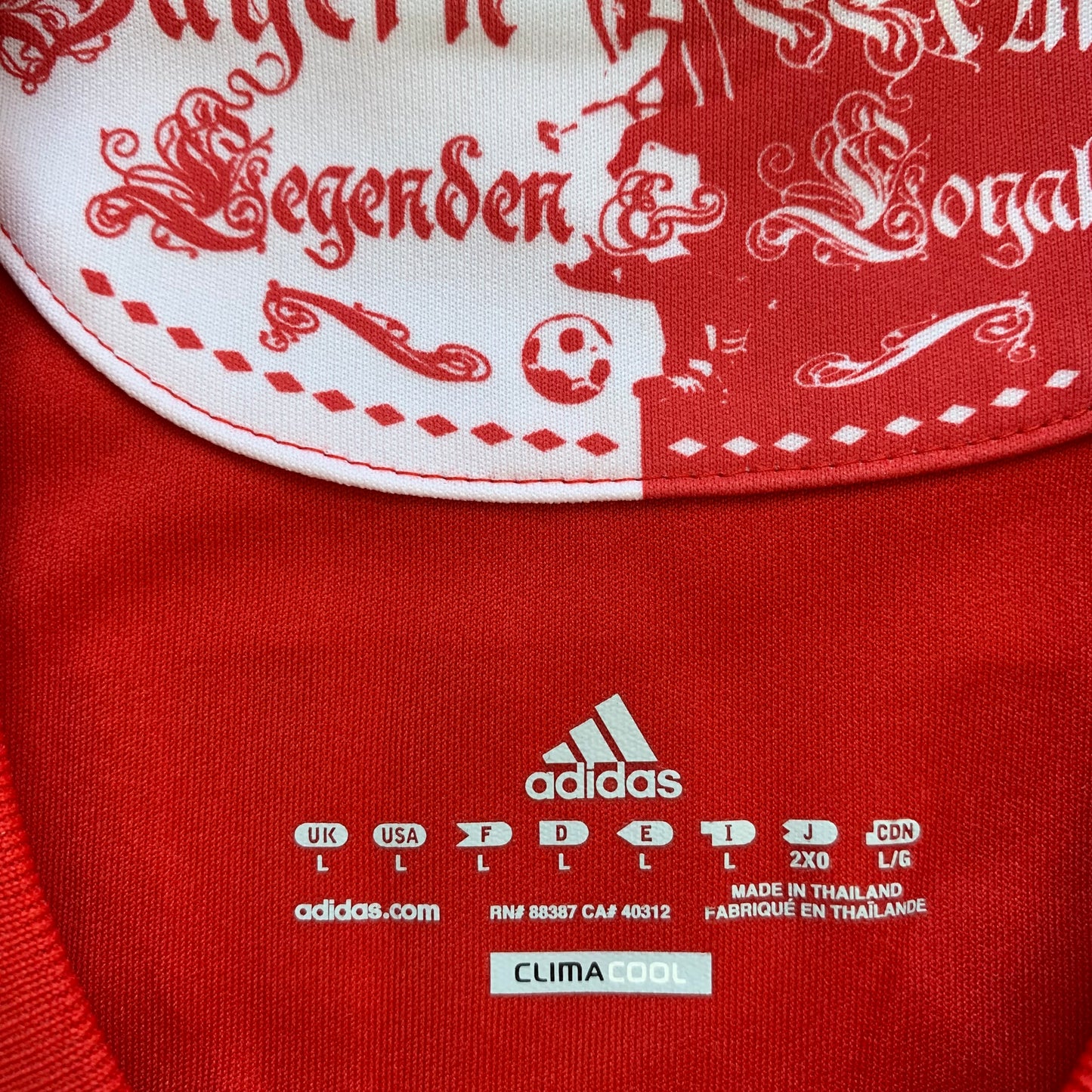 FC Bayern München Trikot 2010/11 Heim Robben #10 (L) Adidas