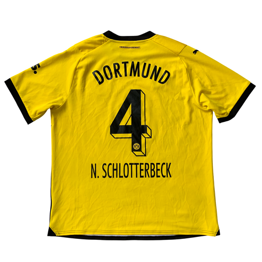 Borussia Dortmund Trikot 2023/24 Heim Schlotterbeck #4 (XL) Puma