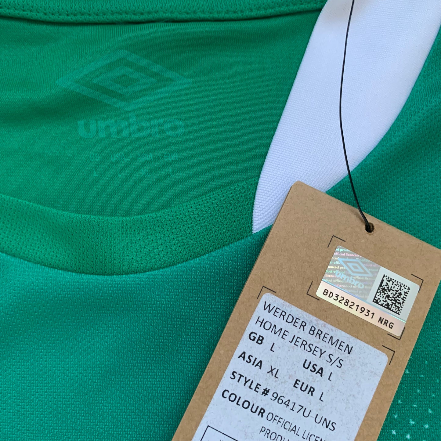 Werder Bremen Trikot 2022/23 Heim Rohling (L) Umbro