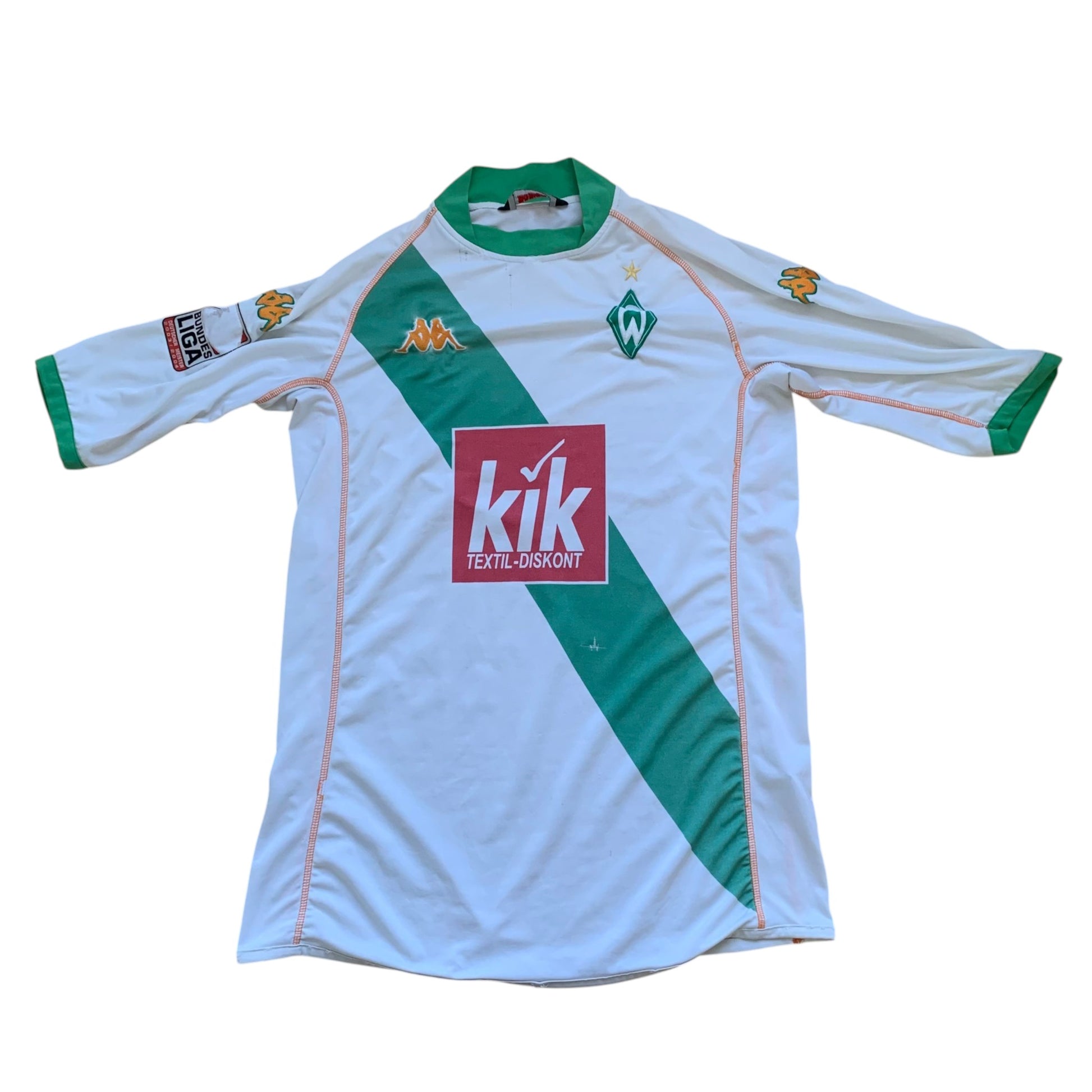 Werder Bremen Trikot 2004/05 Auswärts Valdez #38 (M) Kappa