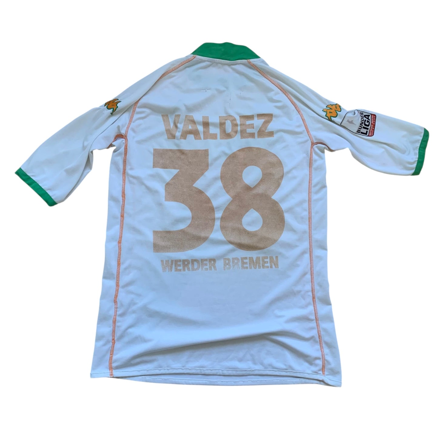 Werder Bremen Trikot 2004/05 Auswärts Valdez #38 (M) Kappa