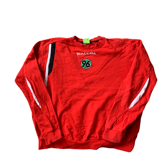 Hannover 96 Pullover 00s (XXL) Diadora