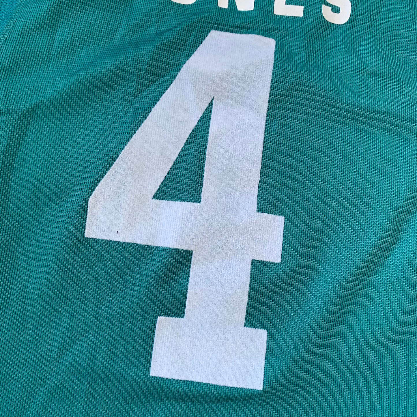 DFB Deutschland Spielertrikot Frauen 1999 Auswärts Jones #4 (XL) Adidas