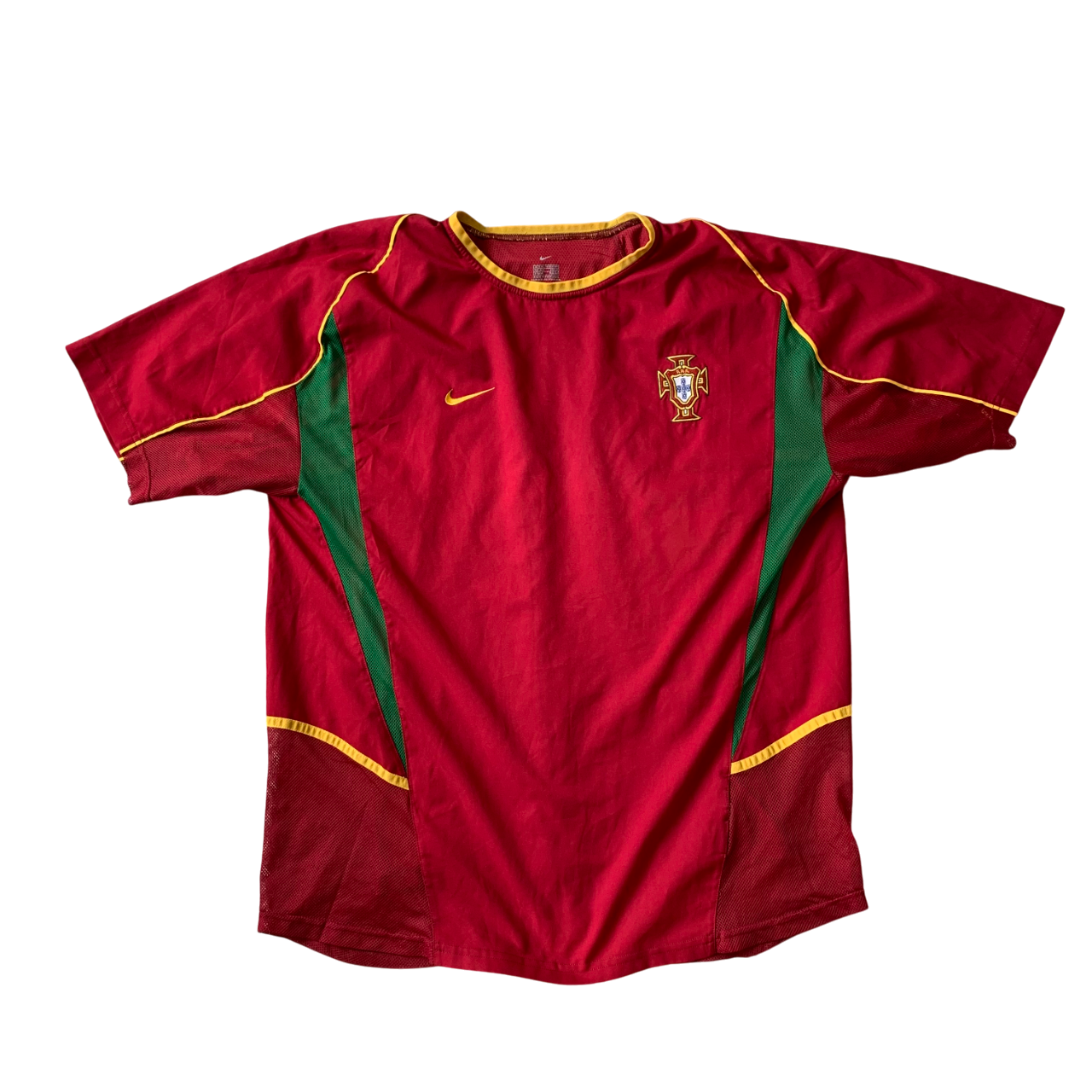 Portugal Trikot WM 2002 Heim Spielerversion (XL) Nike