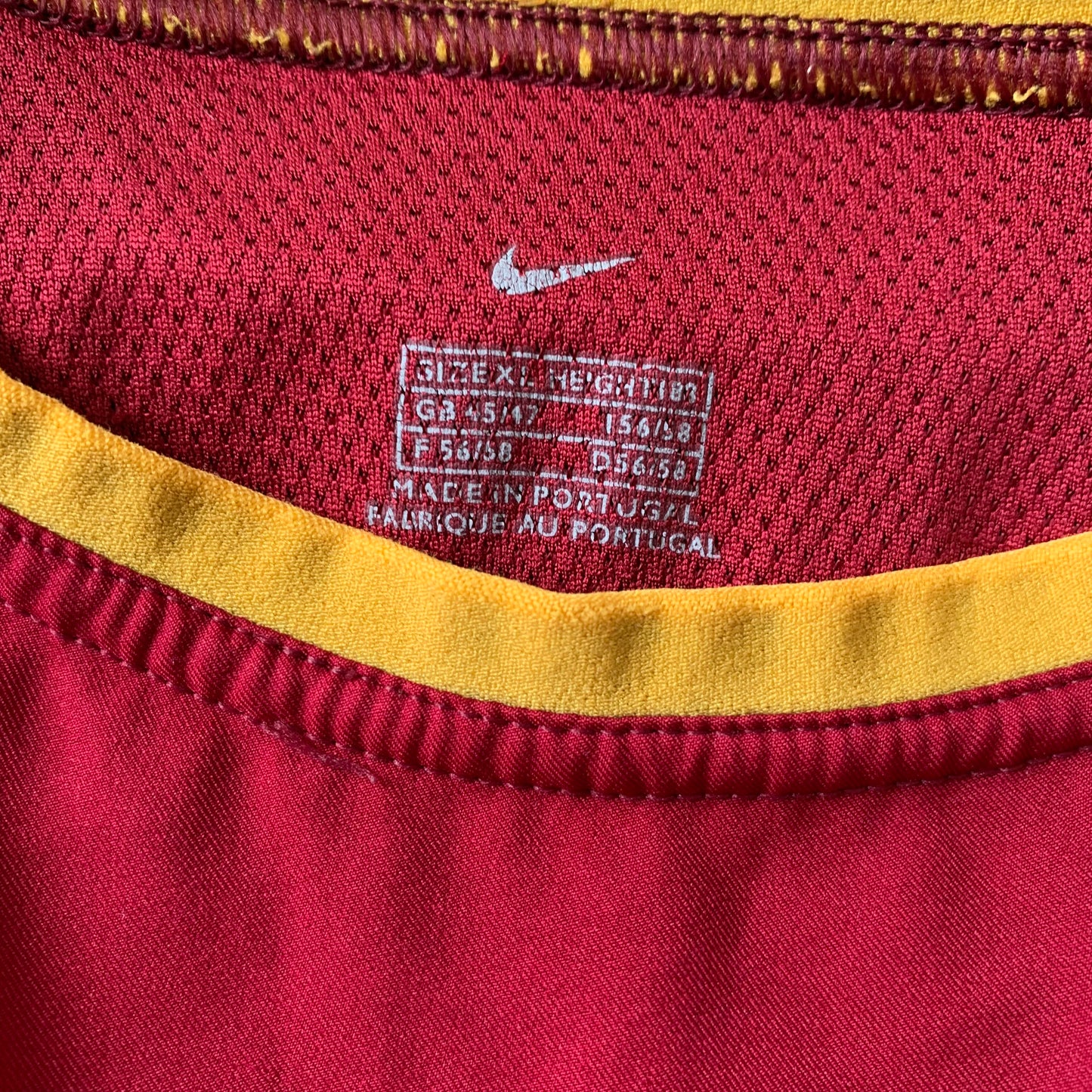 Portugal Trikot WM 2002 Heim Spielerversion (XL) Nike