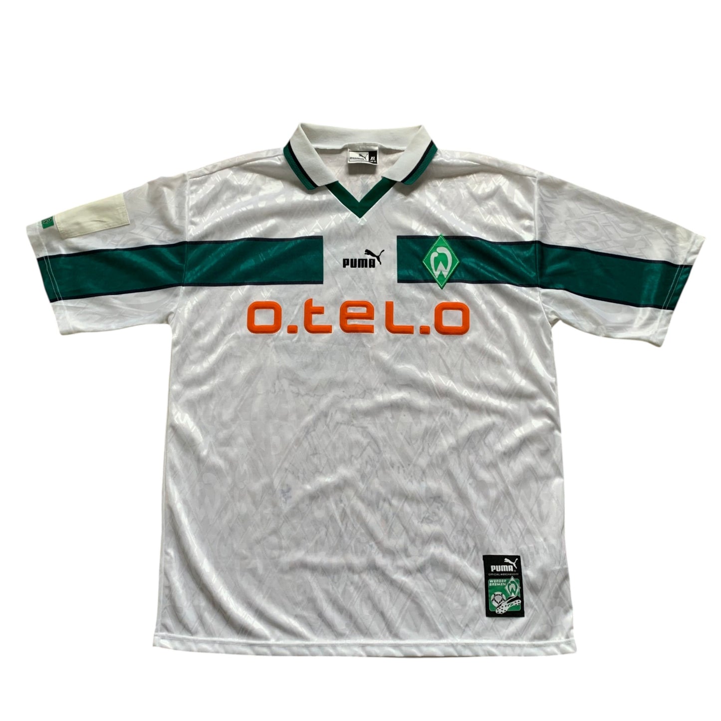 Werder Bremen Trikot 1998/99 Heim Havard Flo #10 (XL) Puma