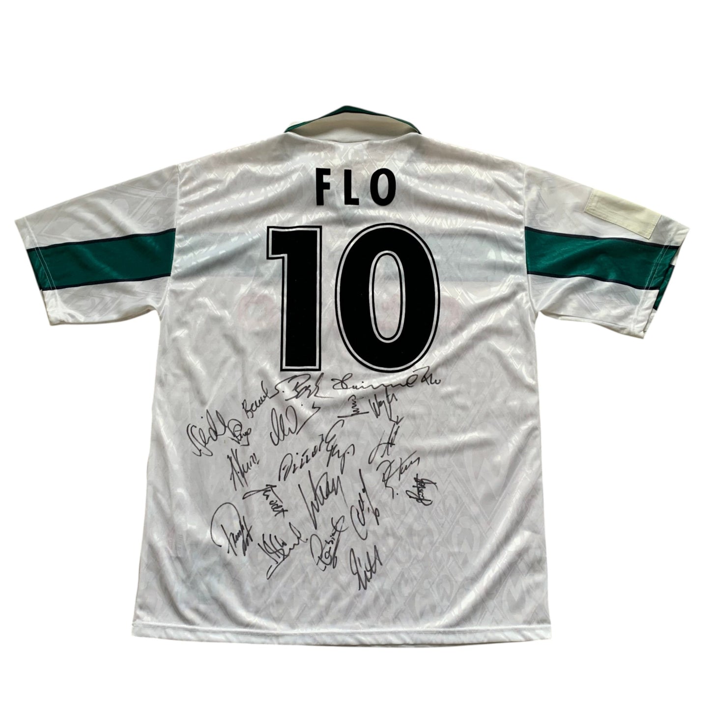 Werder Bremen Trikot 1998/99 Heim Havard Flo #10 (XL) Puma
