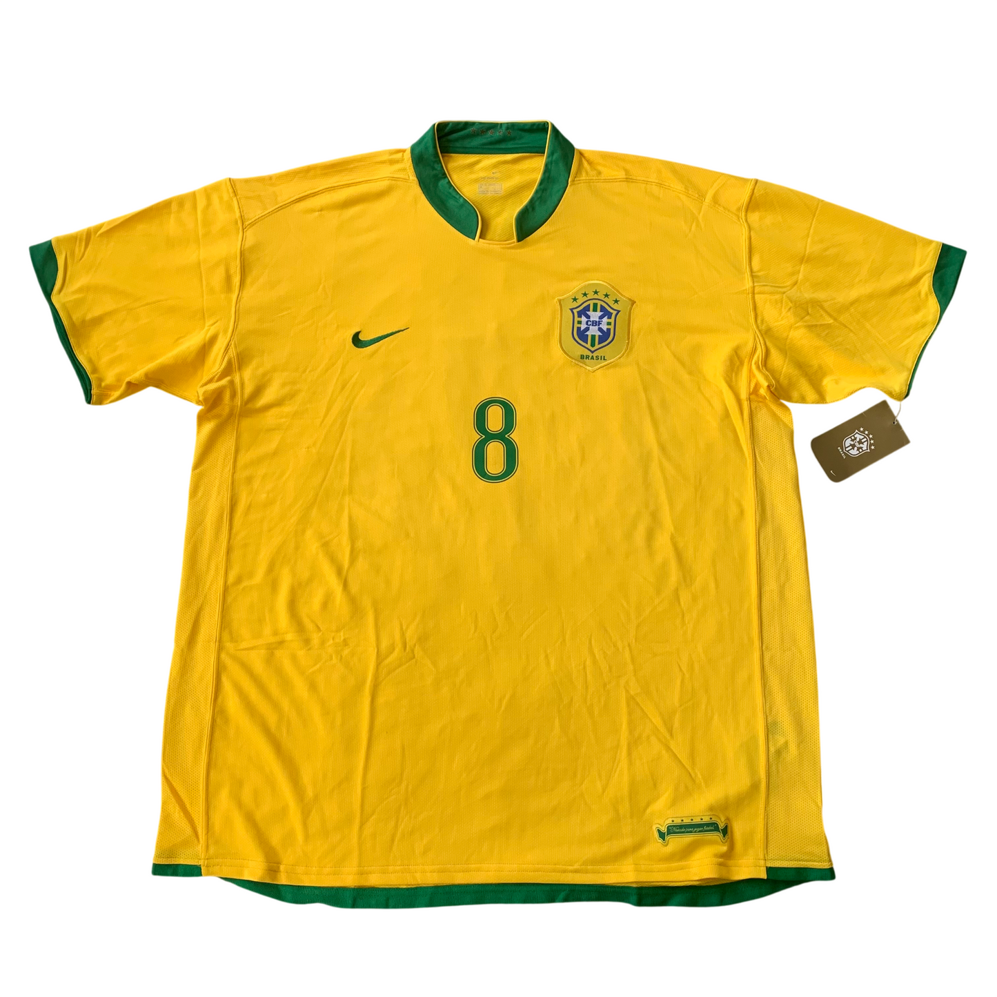 Brasilien Trikot WM 2006 Heim Kaka #8 (XXXL) Nike