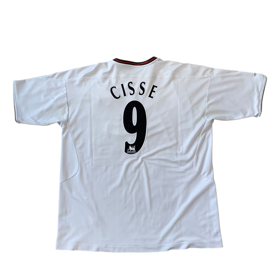 Liverpool FC Trikot 2003/04 Auswärts Cisse #9 (XL) Reebok