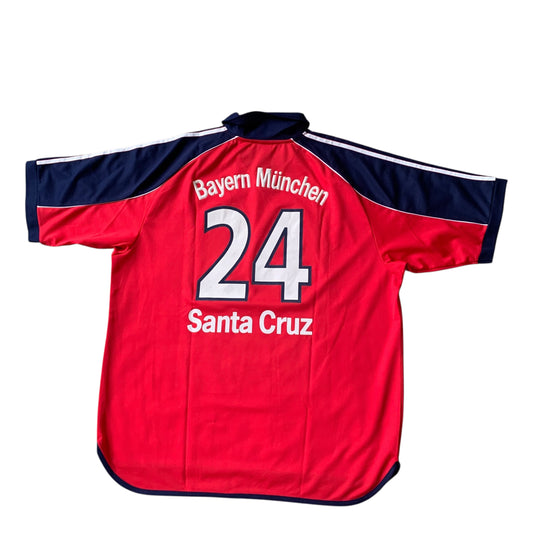 FC Bayern München Trikot 1999/00 Heim Santa Cruz (XXL) Adidas