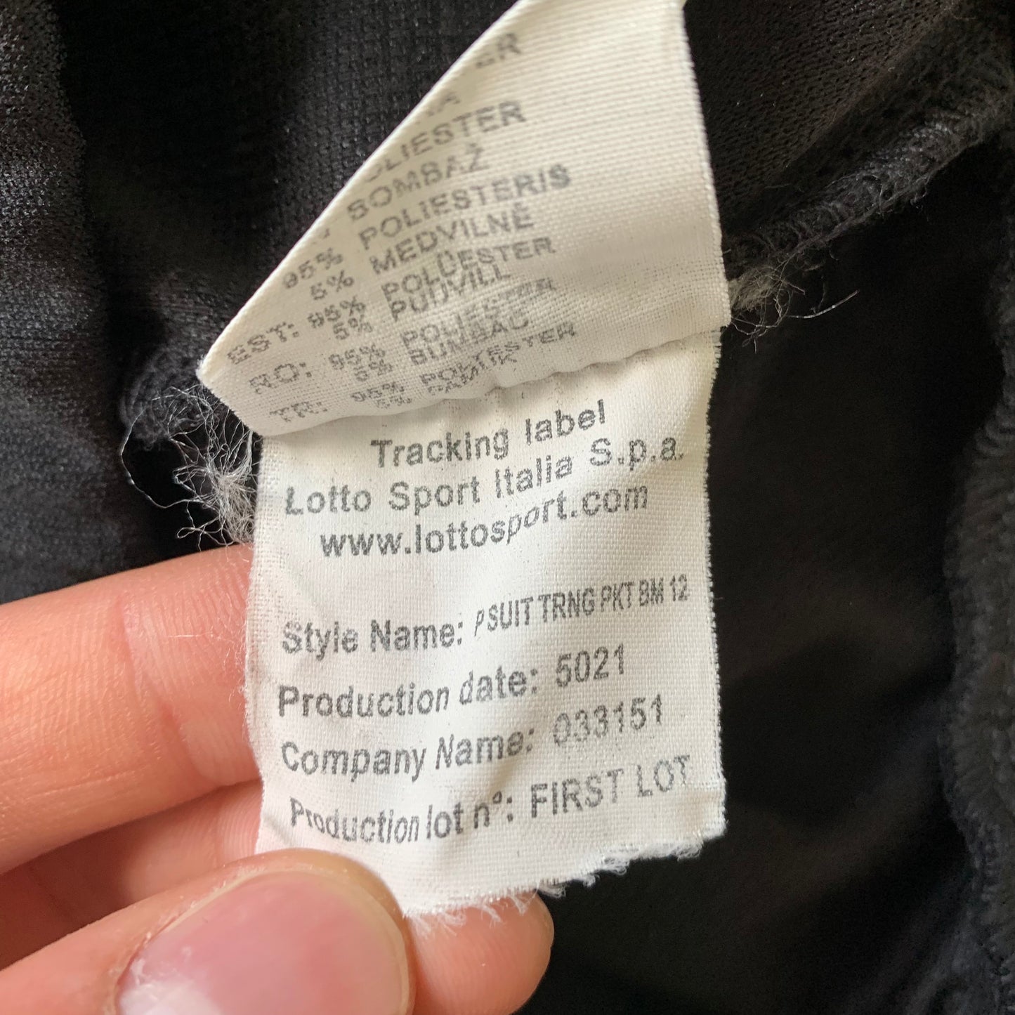 Borussia Mönchengladbach 1/4 Zip #7 (M) Lotto