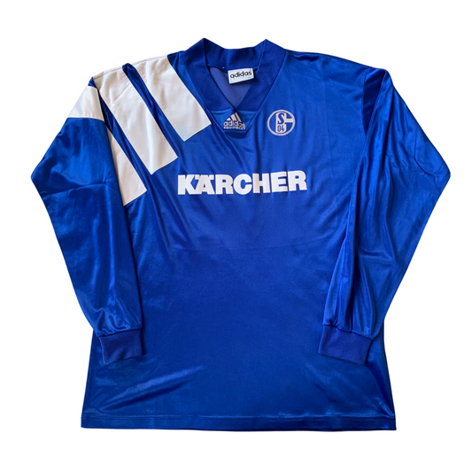 FC Schalke 04 Trikot 1994/95 Heim Langarm #10 (L) Adidas