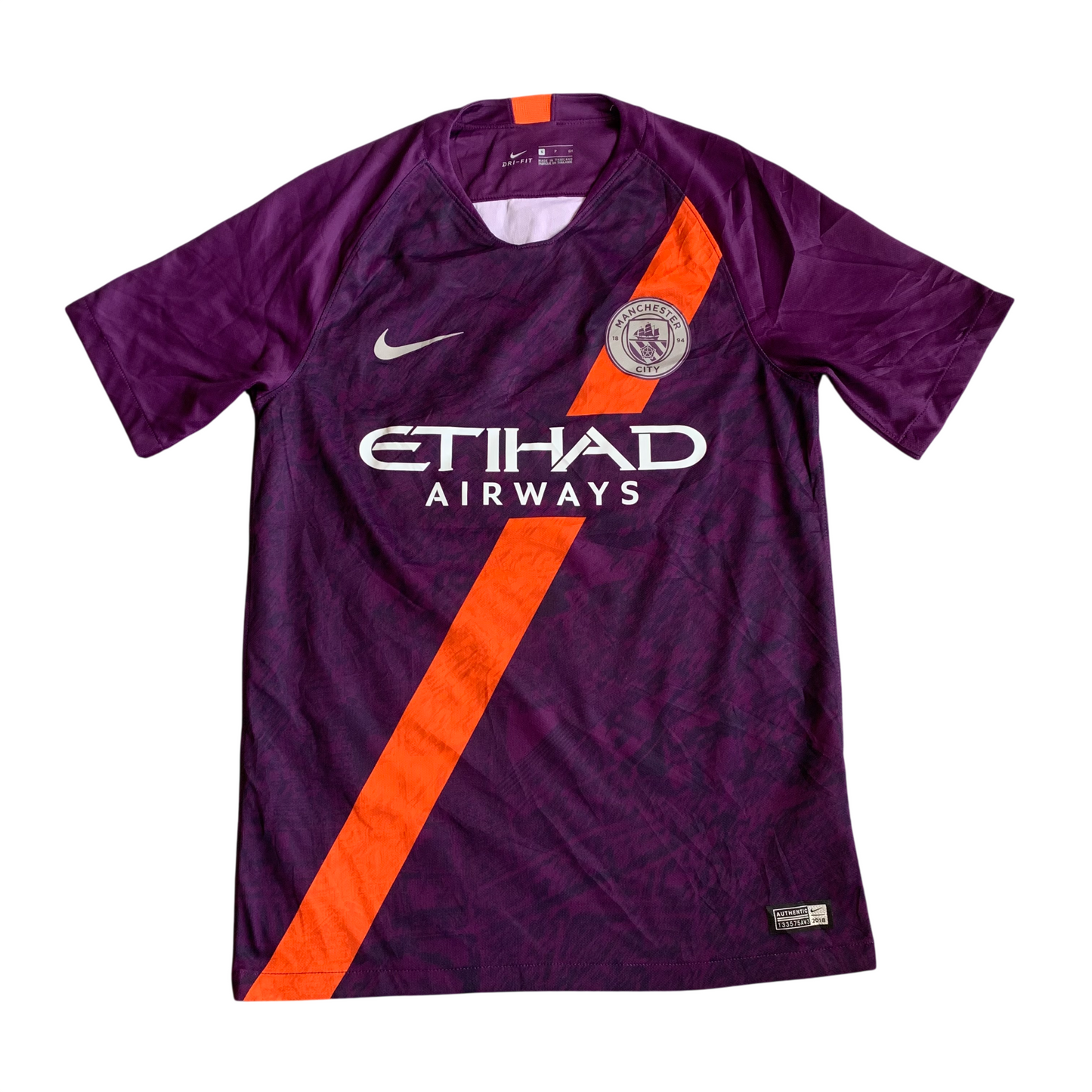 Manchester City Trikot 2018/19 Third Silva #12 (S) Nike