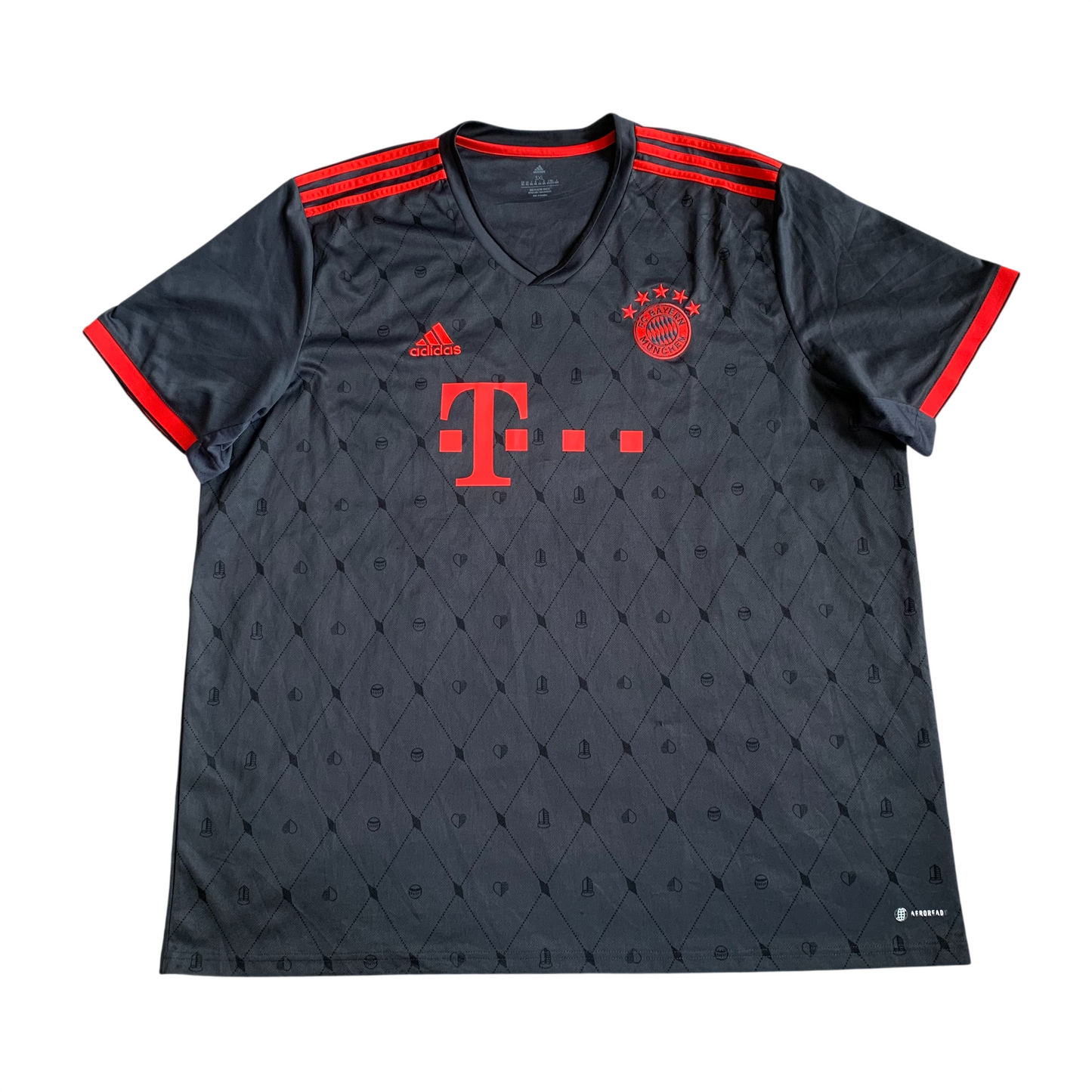 FC Bayern München Trikot 2022/23 Third De Ligt #4 (XXXL) Adidas