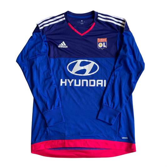 Olympique Lyon Trikot 2015/16 Torwart Lopes #1 (L) Adidas