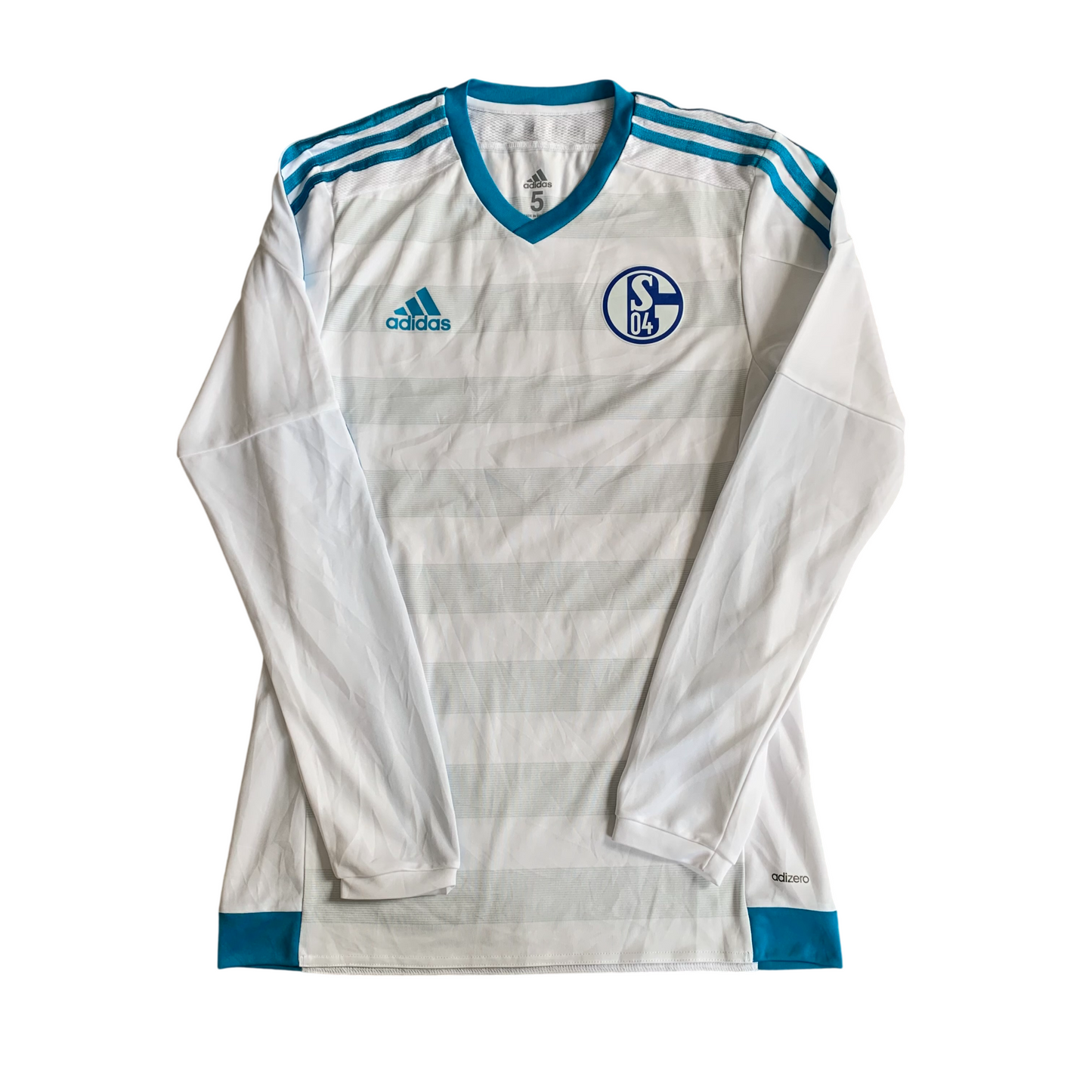 FC Schalke 04 Trikot 2016/17 Auswärts Langarm Spielerversion (M) Adidas
