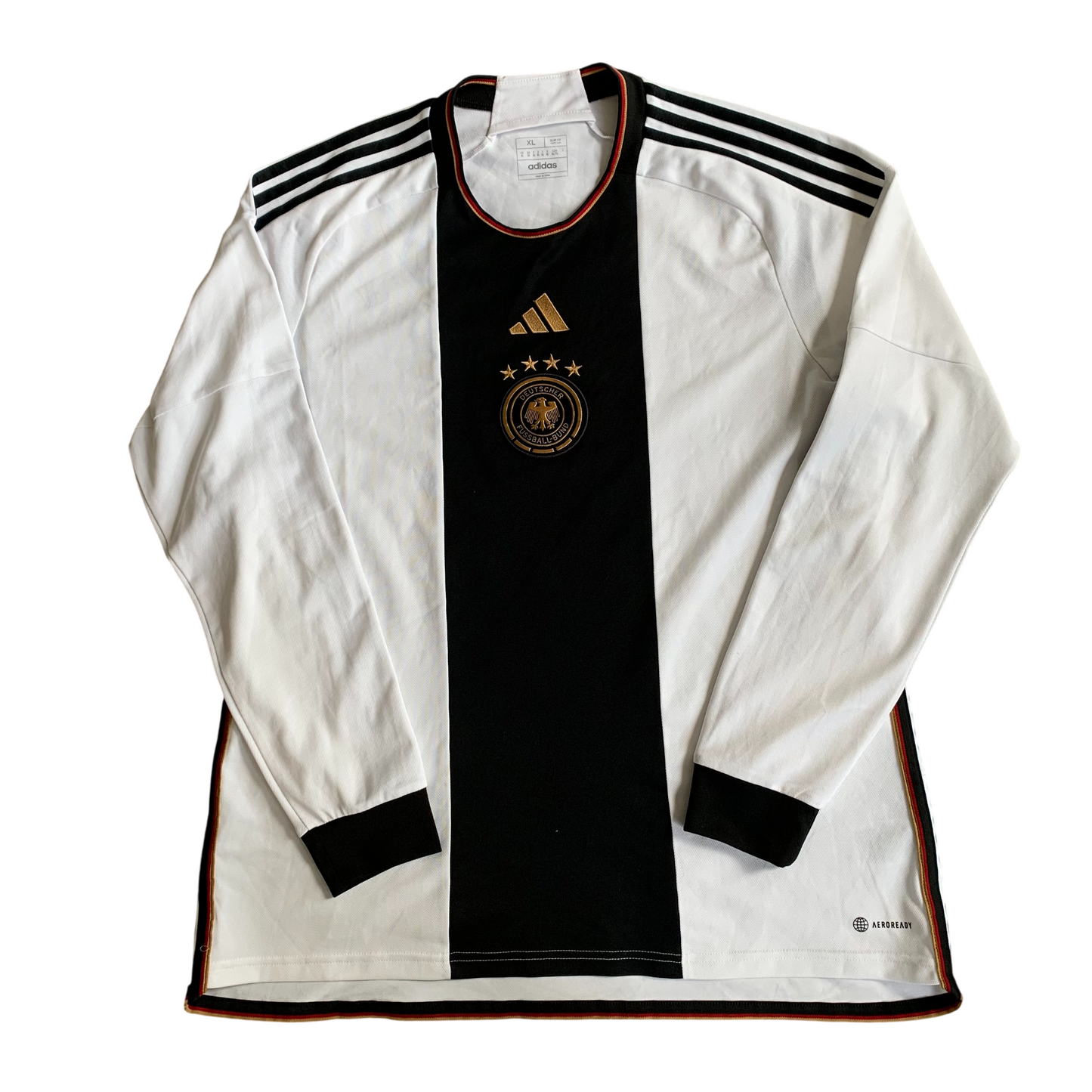 DFB Deutschland Trikot WM 2022 Heim Langarm (XL) Adidas