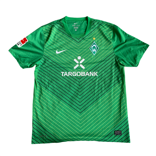 Werder Bremen Trikot 2011/12 Heim Hunt #14 (L) Nike